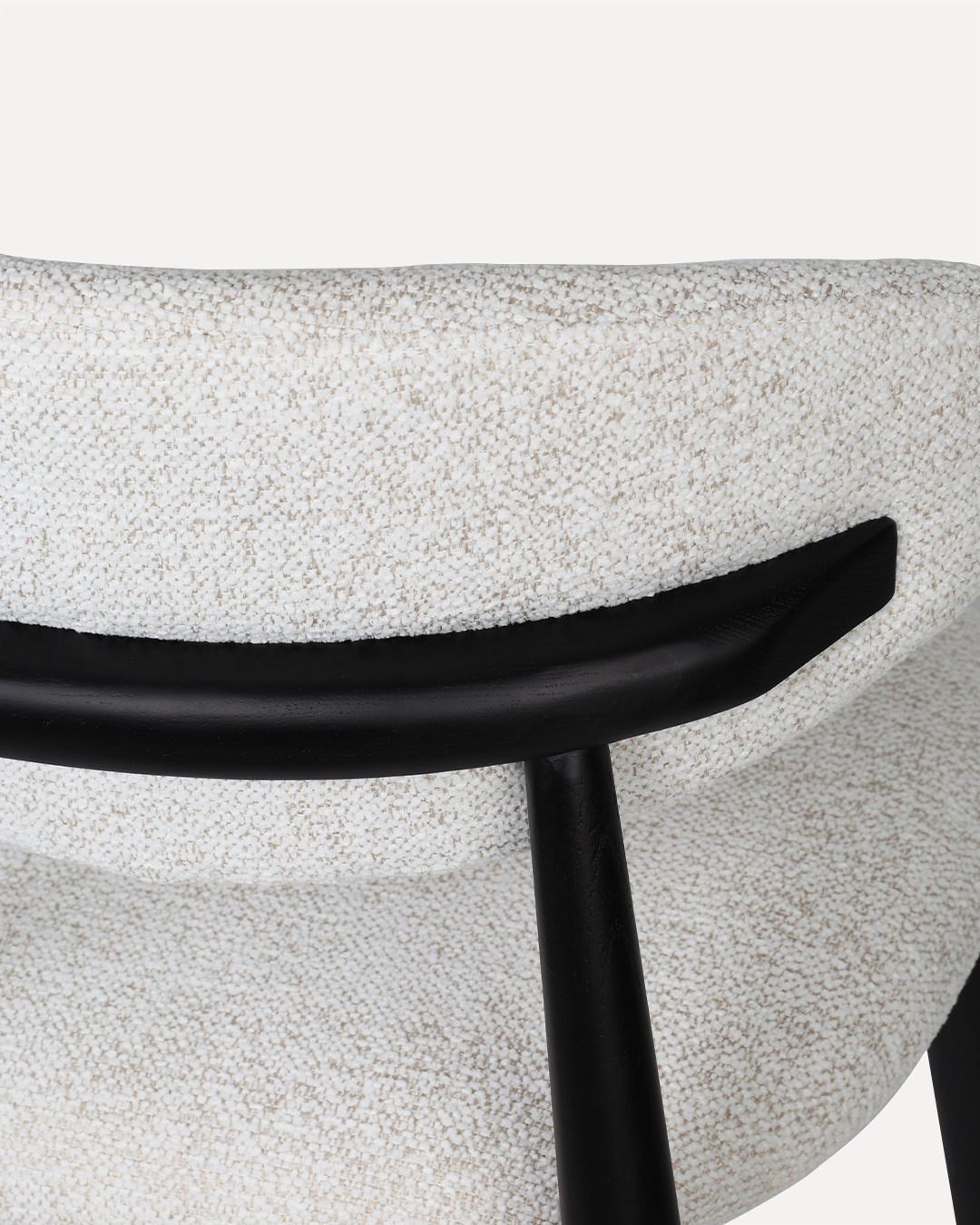 Wooden Chair Daisy - Black/ White (SET OF 2) - Image 8