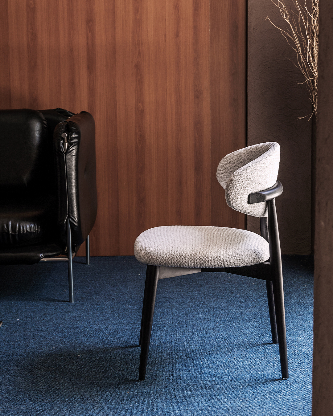 Wooden Chair Daisy - Black/ White (SET OF 2) - Image 9