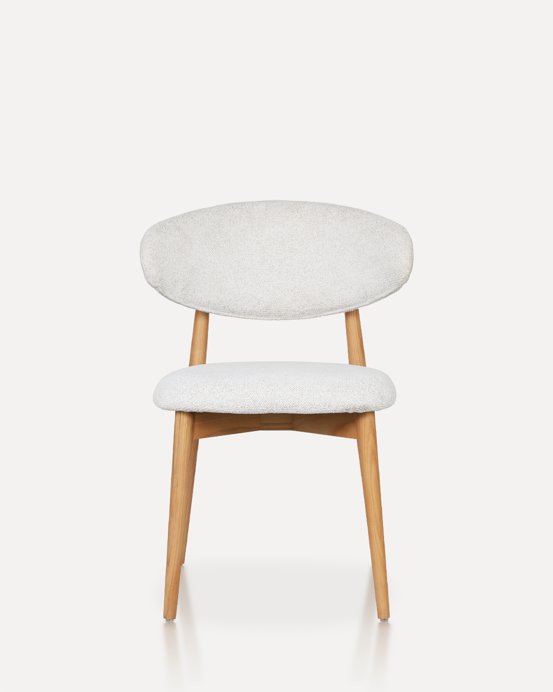 Wooden Chair Daisy - Natural / White (SET OF 2) - Image 3