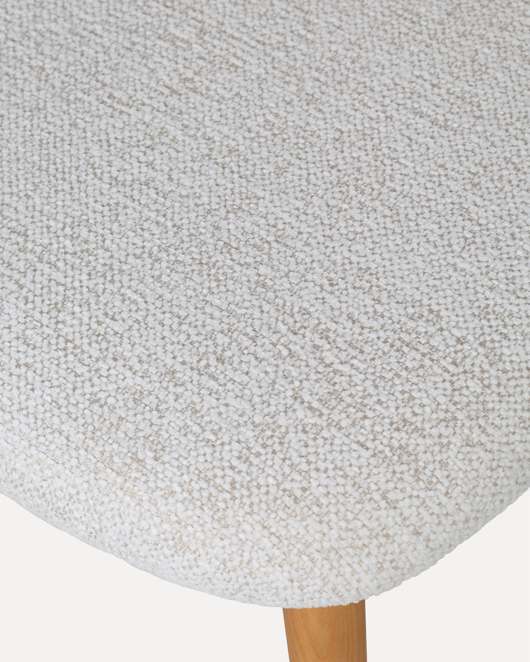 Wooden Chair Daisy - Natural / White (SET OF 2) - Image 7