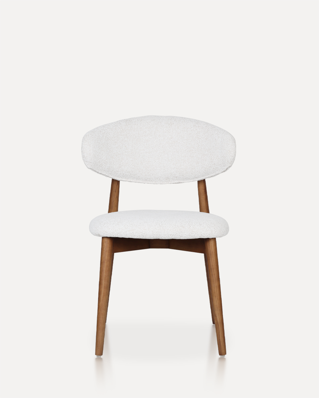 Wooden Chair Daisy - Walnut / White (SET OF 2) - Image 3