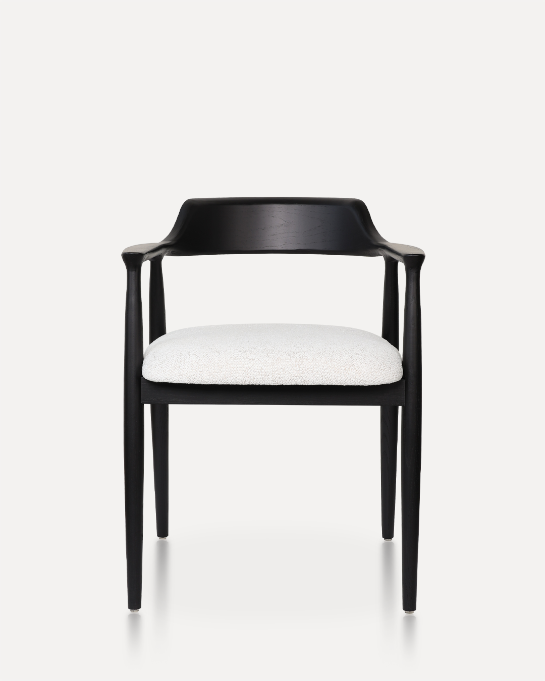 Wooden Chair Eden - Black / White - Image 3