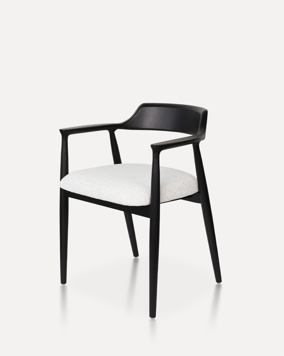 Wooden Chair Eden - Black / White