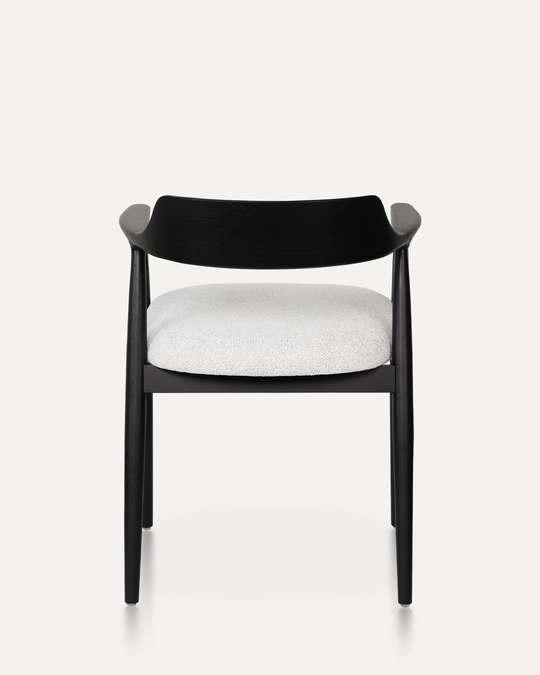 Wooden Chair Eden - Black / White - Image 6