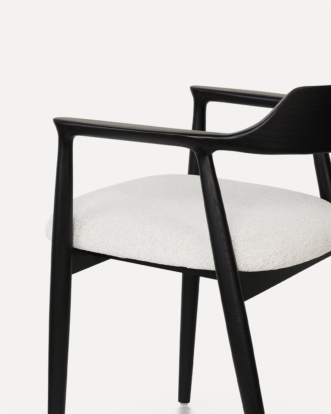 Wooden Chair Eden - Black / White - Image 8