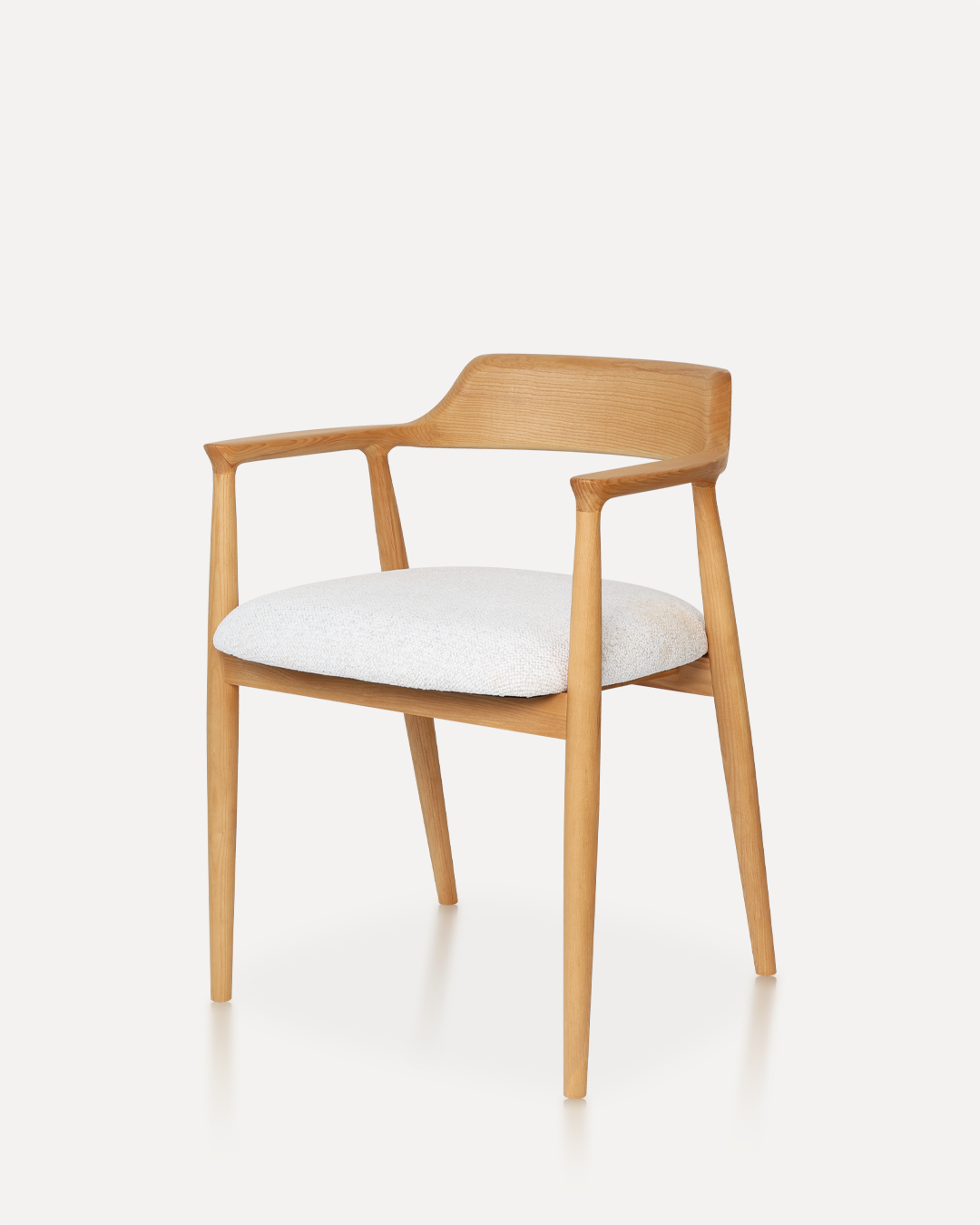 Wooden Chair Eden - Natural / White