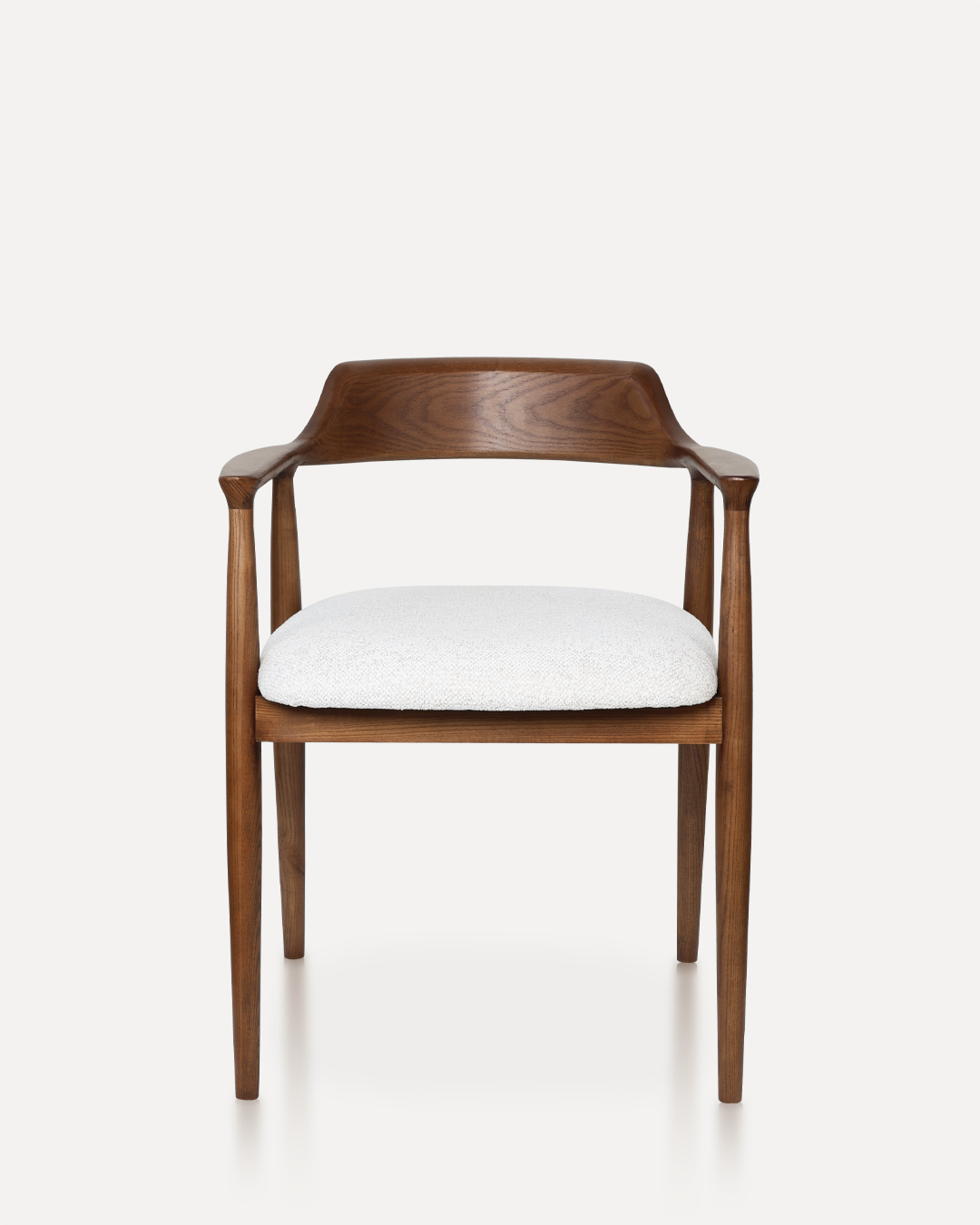 Wooden Chair Eden - Walnut / White - Image 3
