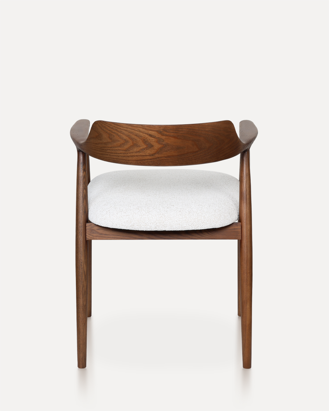 Wooden Chair Eden - Walnut / White - Image 6