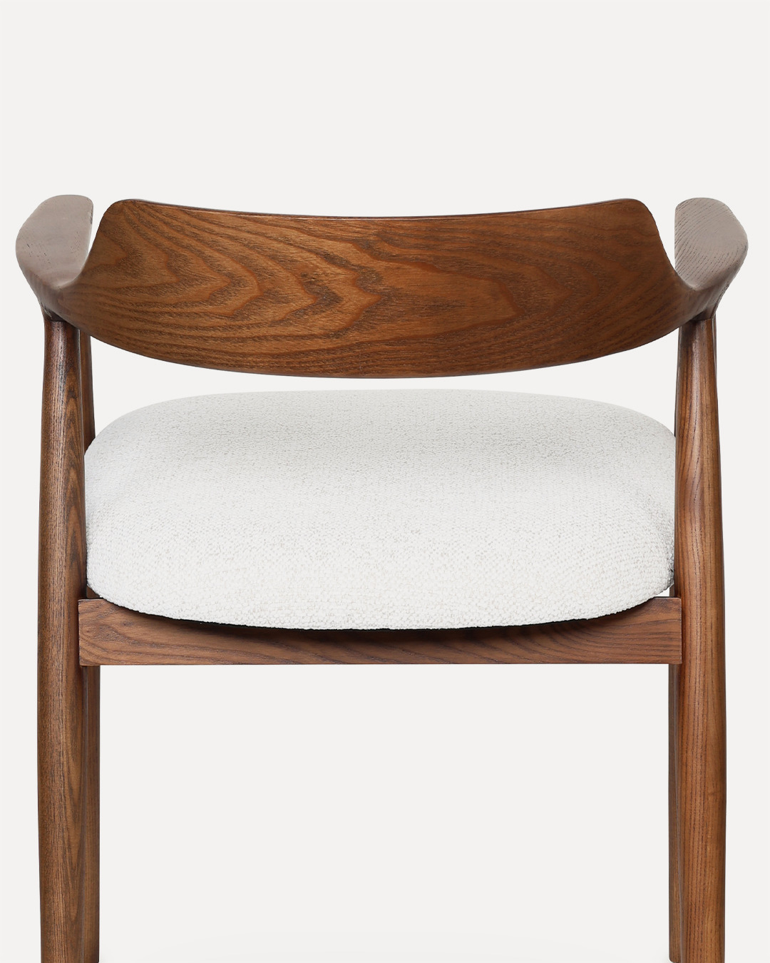 Wooden Chair Eden - Walnut / White - Image 8