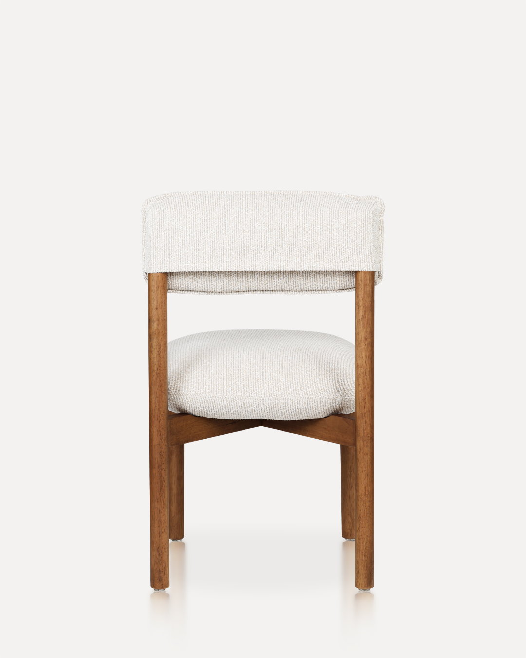 Wooden Chair Frank - Walnut / Beige - Image 6